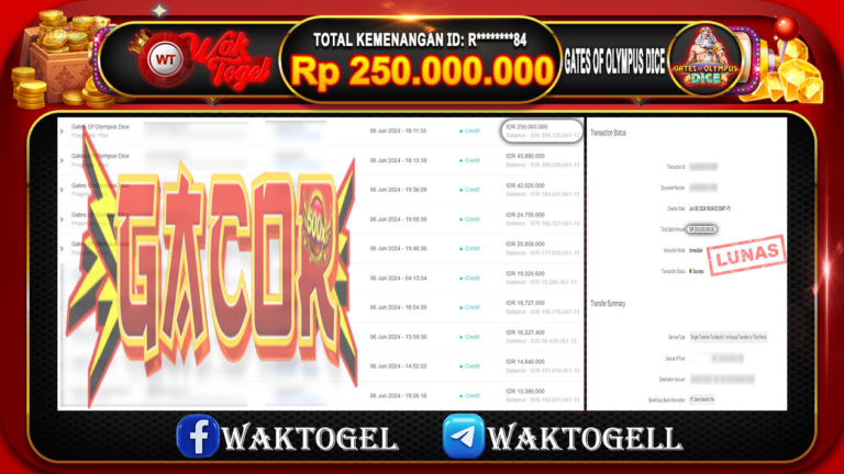 BUKTI PEMBAYARAN SLOT WAKTOGEL