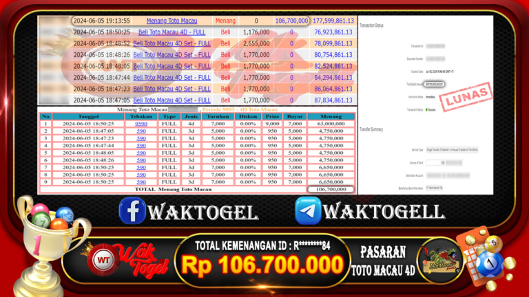 BUKTI PEMBAYARAN TOTOMACAU WAKTOGEL