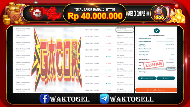 BUKTI PEMBAYARAN SLOT WAKTOGEL