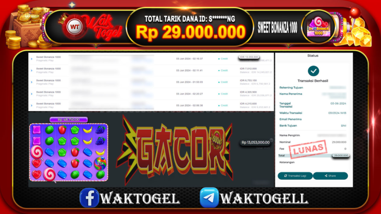 BUKTI PEMBAYARAN SLOT WAKTOGEL