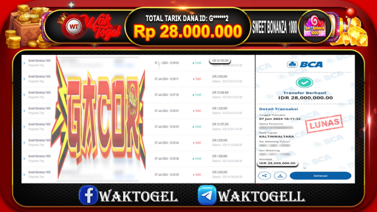 BUKTI PEMBAYARAN SLOT WAKTOGEL