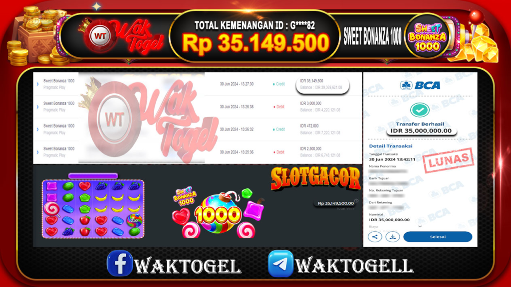 BUKTI PEMBAYARAN SLOT WAKTOGEL