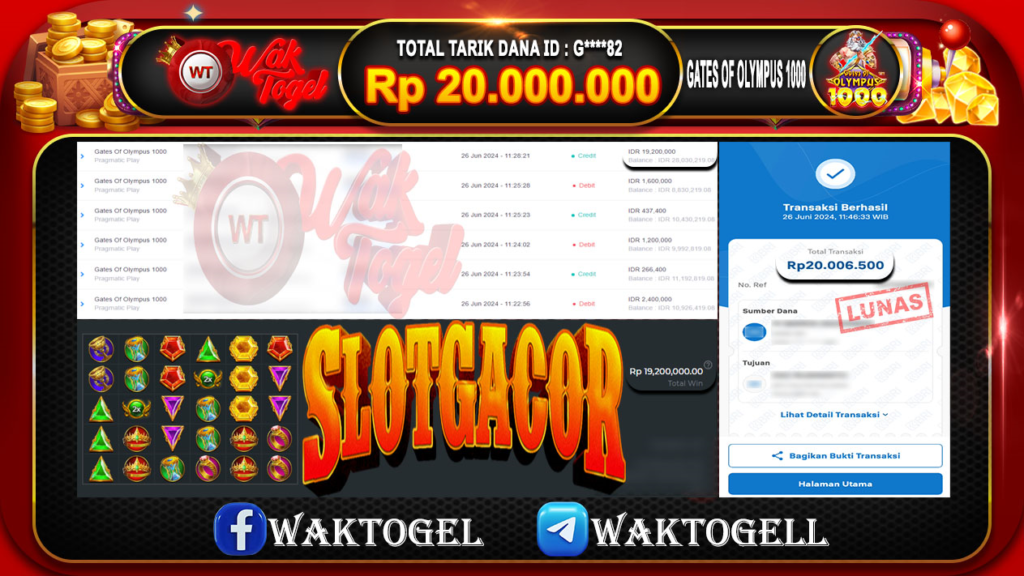 BUKTI PEMBAYARAN SLOT WAKTOGEL