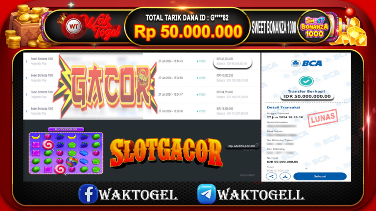 BUKTI PEMBAYARAN SLOT WAKTOGEL