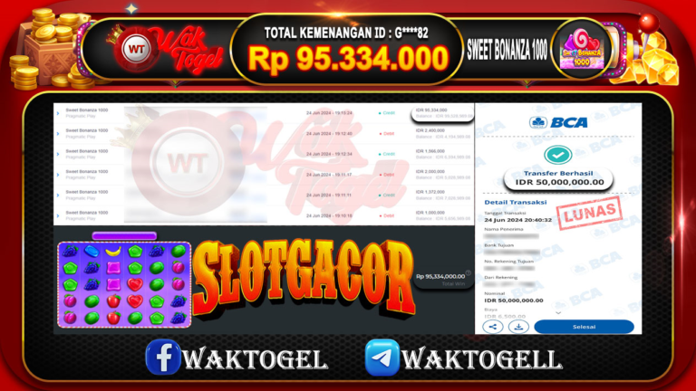 BUKTI PEMBAYARAN SLOT WAKTOGEL