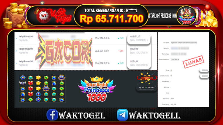 BUKTI PEMBAYARAN SLOT WAKTOGEL