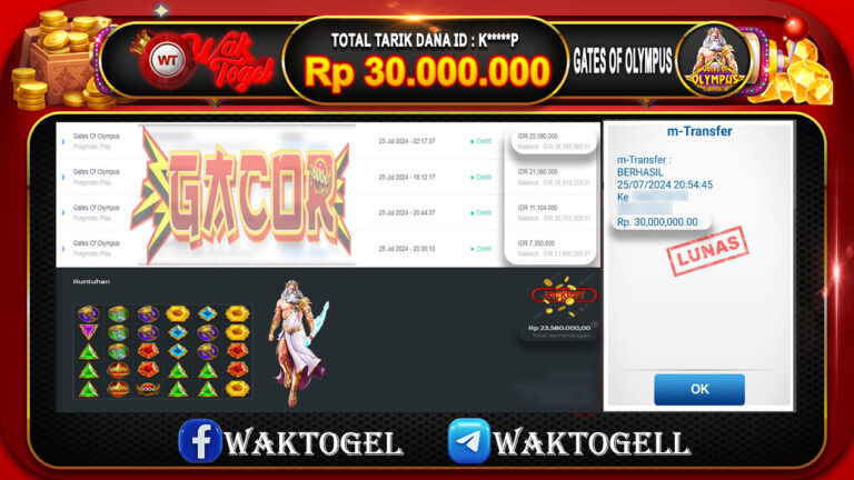 BUKTI PEMBAYARAN SLOT WAKTOGEL