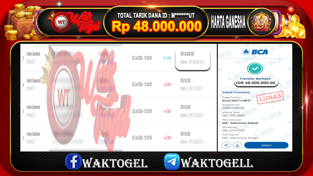 BUKTI PEMBAYARAN SLOT WAKTOGEL