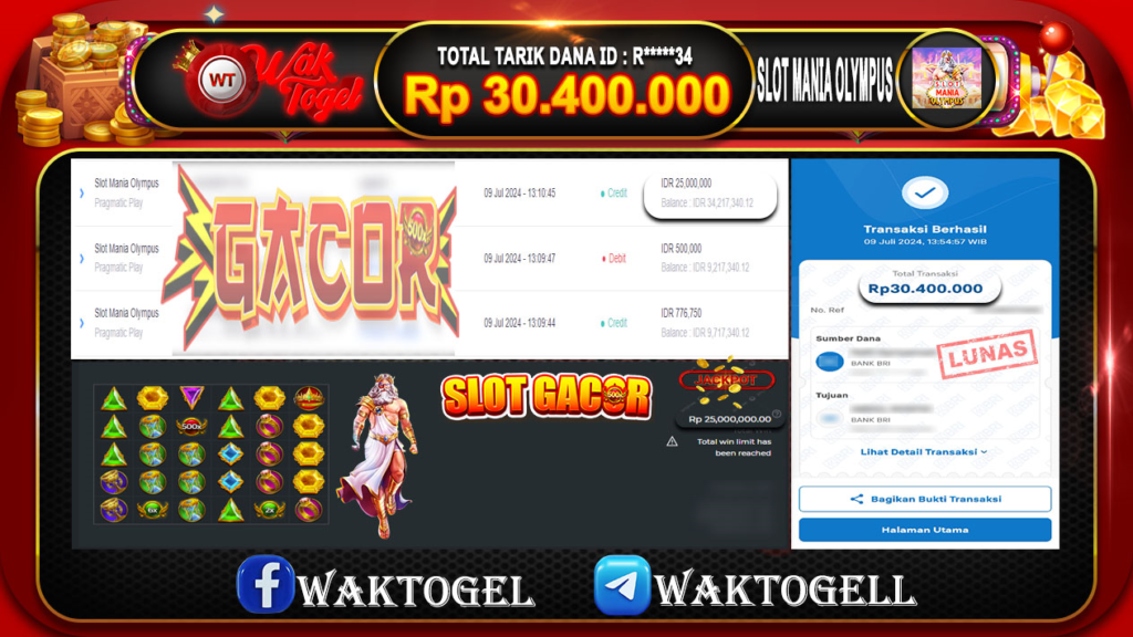 BUKTI PEMBAYARAN SLOT WAKTOGEL