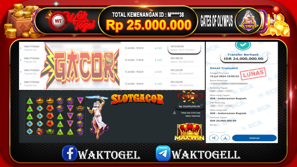 BUKTI PEMBAYARAN SLOT WAKTOGEL