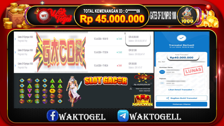 BUKTI PEMBAYARAN SLOT WAKTOGEL