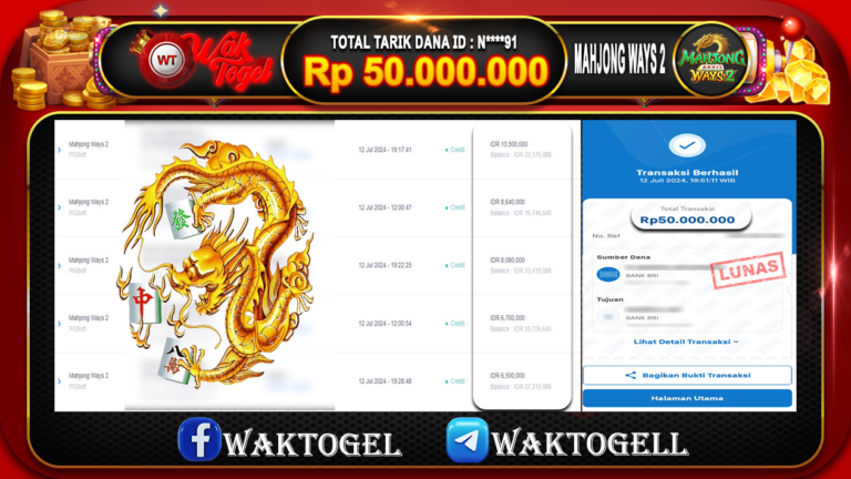 BUKTI PEMBAYARAN SLOT WAKTOGEL