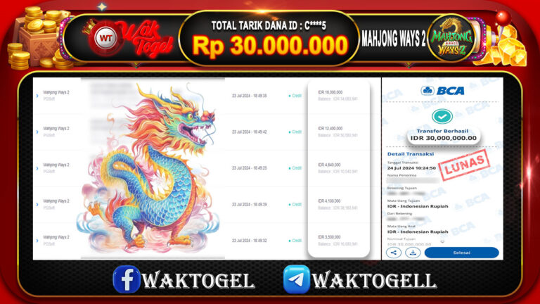 BUKTI PEMBAYARAN SLOT WAKTOGEL