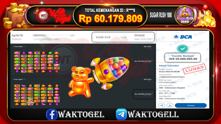 BUKTI PEMBAYARAN SLOT WAKTOGEL