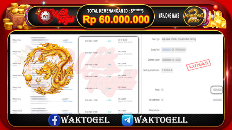 BUKTI PEMBAYARAN SLOT WAKTOGEL