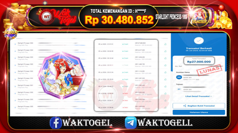 BUKTI PEMBAYARAN SLOT WAKTOGEL