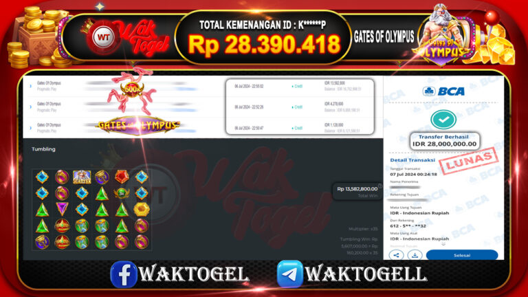 BUKTI PEMBAYARAN SLOT WAKTOGEL