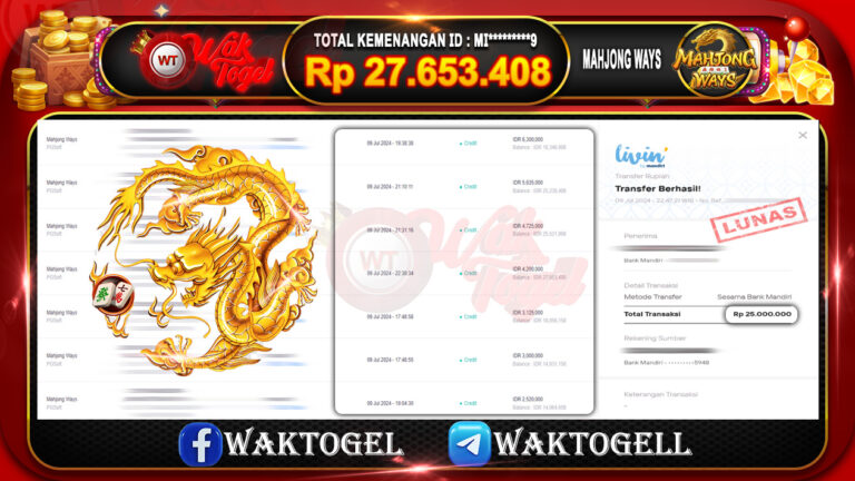 BUKTI PEMBAYARAN SLOT WAKTOGEL