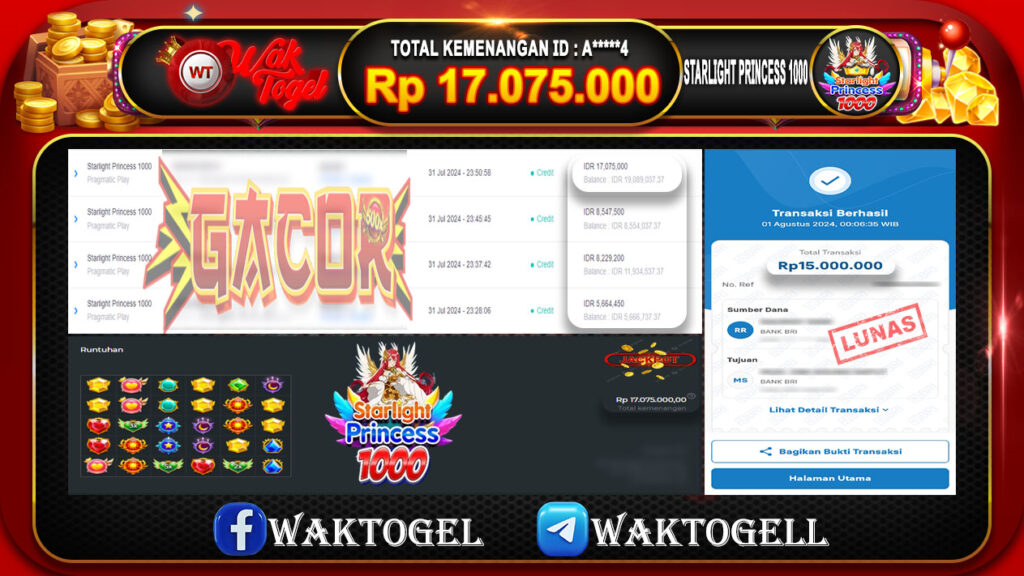 BUKTI PEMBAYARAN SLOT WAKTOGEL