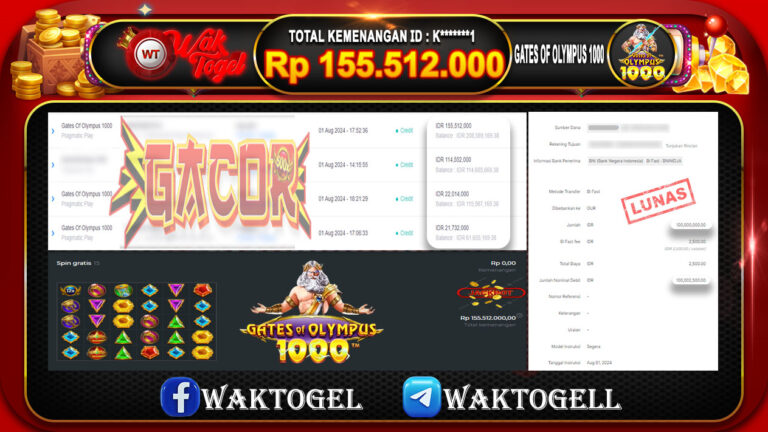 BUKTI PEMBAYARAN SLOT WAKTOGEL