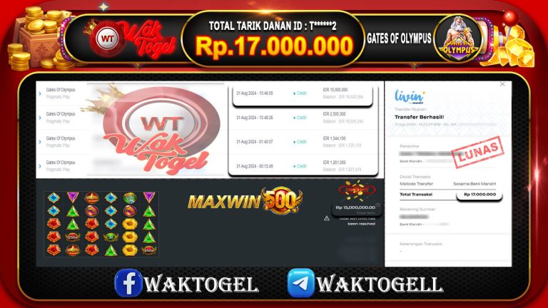 BUKTI PEMBAYARAN SLOT WAKTOGEL