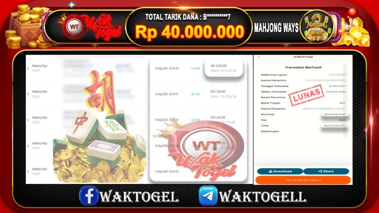 BUKTI PEMBAYARAN SLOT WAKTOGEL