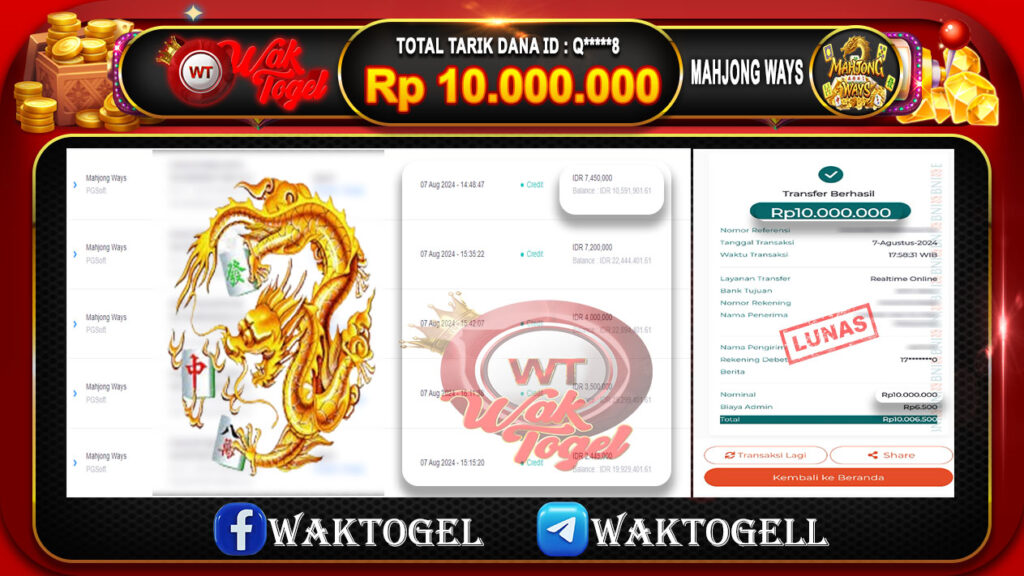 BUKTI PEMBAYARAN SLOT WAKTOGEL