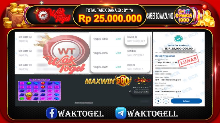 BUKTI PEMBAYARAN SLOT WAKTOGEL