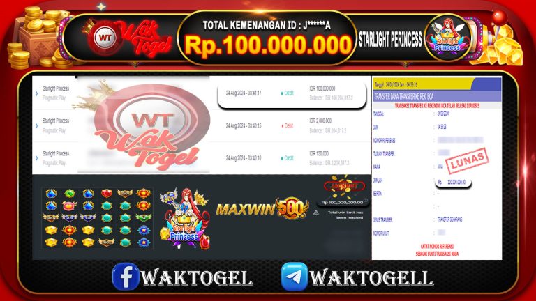 BUKTI PEMBAYARAN SLOT WAKTOGEL