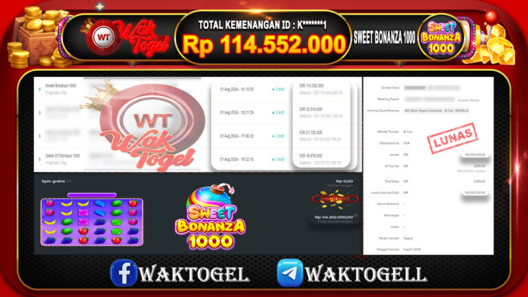 BUKTI PEMBAYARAN SLOT WAKTOGEL