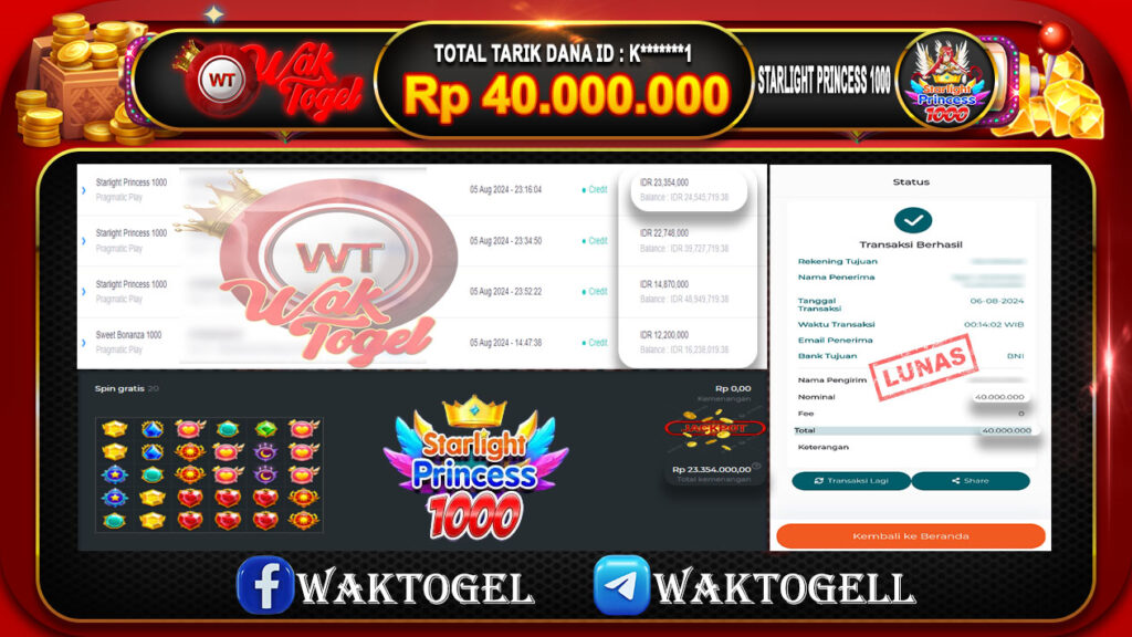 BUKTI PEMBAYARAN SLOT WAKTOGEL