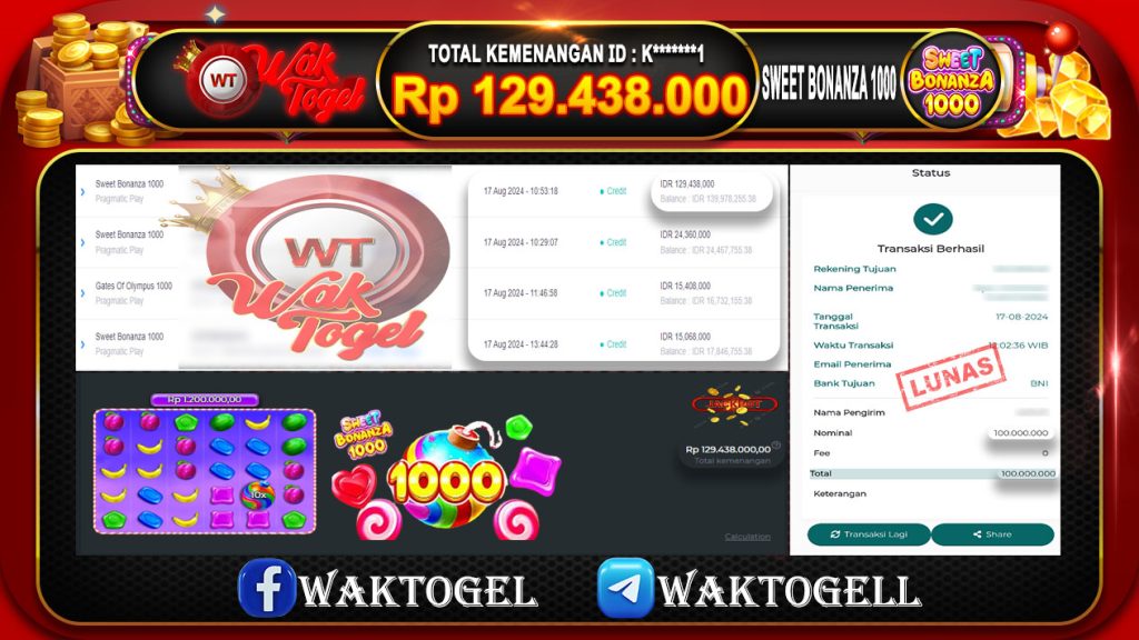 BUKTI PEMBAYARAN SLOT WAKTOGEL