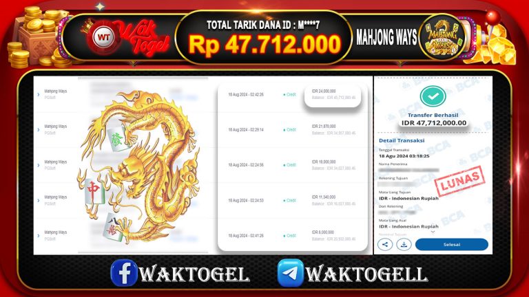 BUKTI PEMBAYARAN SLOT WAKTOGEL