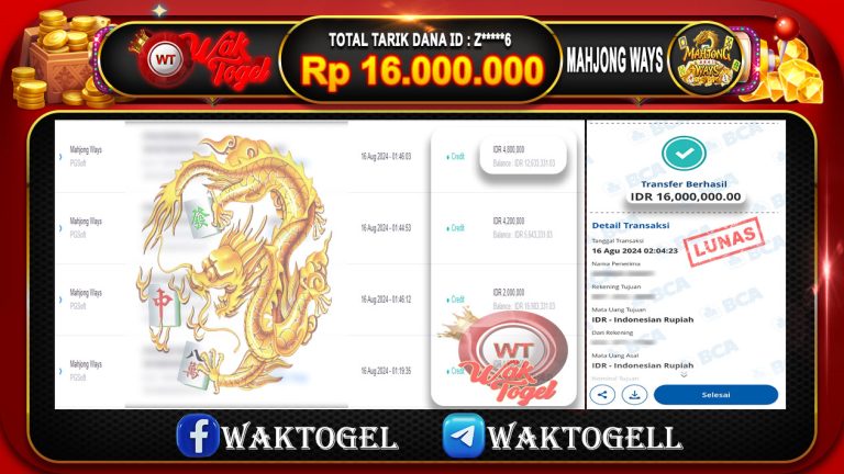 BUKTI PEMBAYARAN SLOT WAKTOGEL