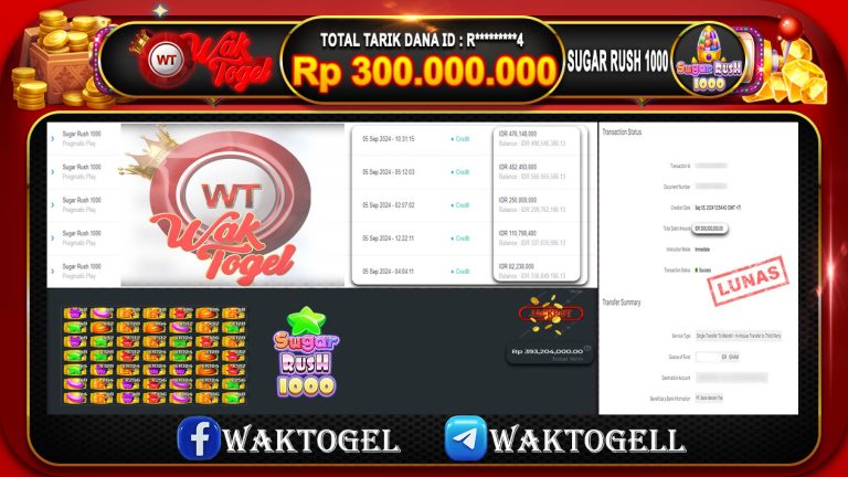 BUKTI PEMBAYARAN SLOT WAKTOGEL