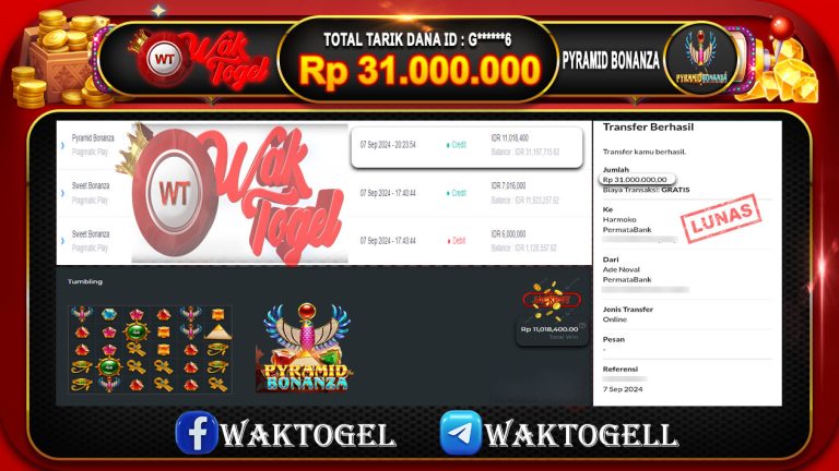 BUKTI PEMBAYARAN SLOT WAKTOGEL