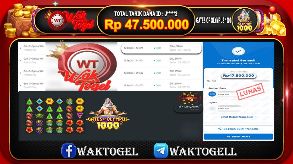 BUKTI PEMBAYARAN SLOT WAKTOGEL