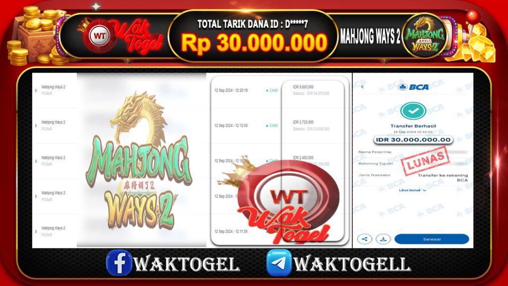 BUKTI PEMBAYARAN SLOT WAKTOGEL