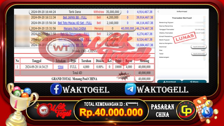 BUKTI PEMBAYARAN CHINA WAKTOGEL