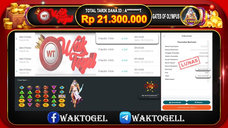 BUKTI PEMBAYARAN SLOT WAKTOGEL