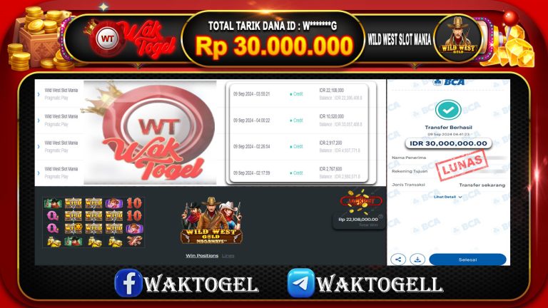 BUKTI PEMBAYARAN SLOT WAKTOGEL