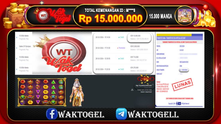 BUKTI PEMBAYARAN SLOT WAKTOGEL