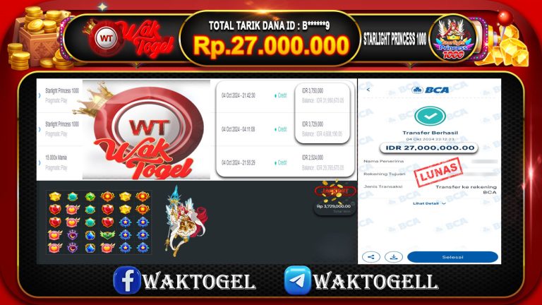 BUKTI PEMBAYARAN SLOT WAKTOGEL