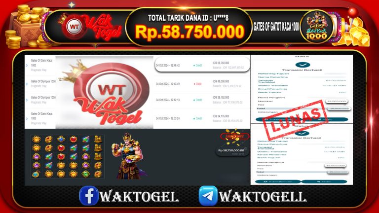 BUKTI PEMBAYARAN SLOT WAKTOGEL