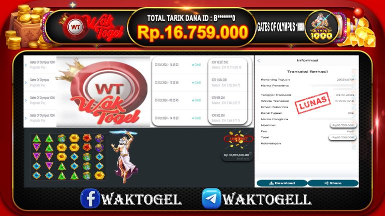 BUKTI PEMBAYARAN SLOT WAKTOGEL