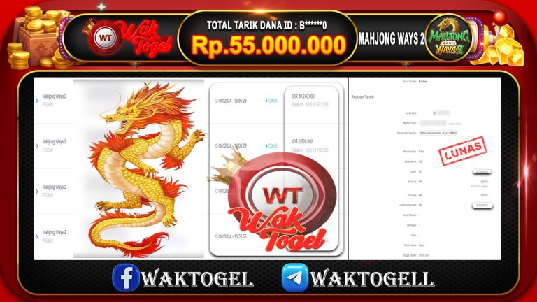 BUKTI PEMBAYARAN SLOT WAKTOGEL