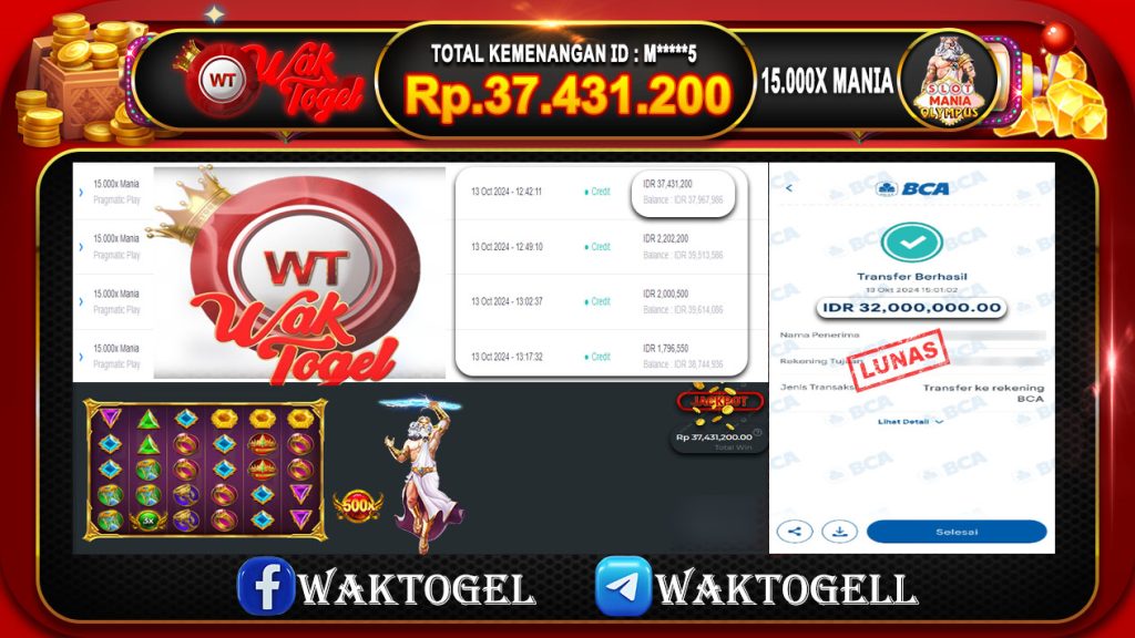 BUKTI PEMBAYARAN SLOT WAKTOGEL