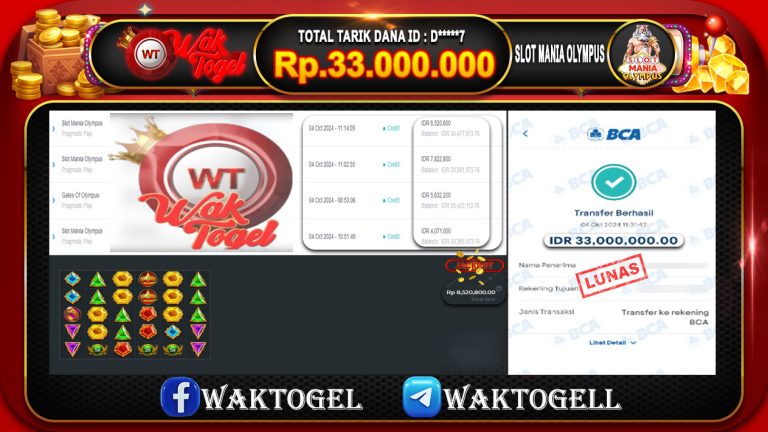 BUKTI PEMBAYARAN SLOT WAKTOGEL