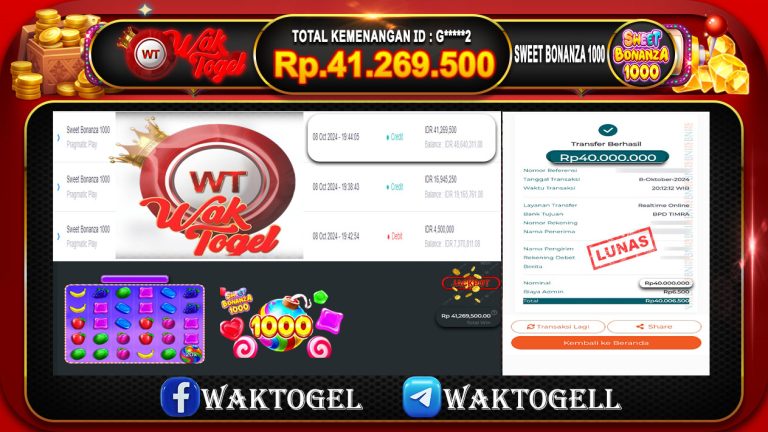 BUKTI PEMBAYARAN SLOT WAKTOGEL