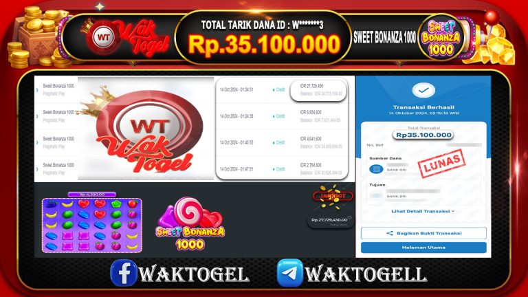 BUKTI PEMBAYARAN SLOT WAKTOGEL